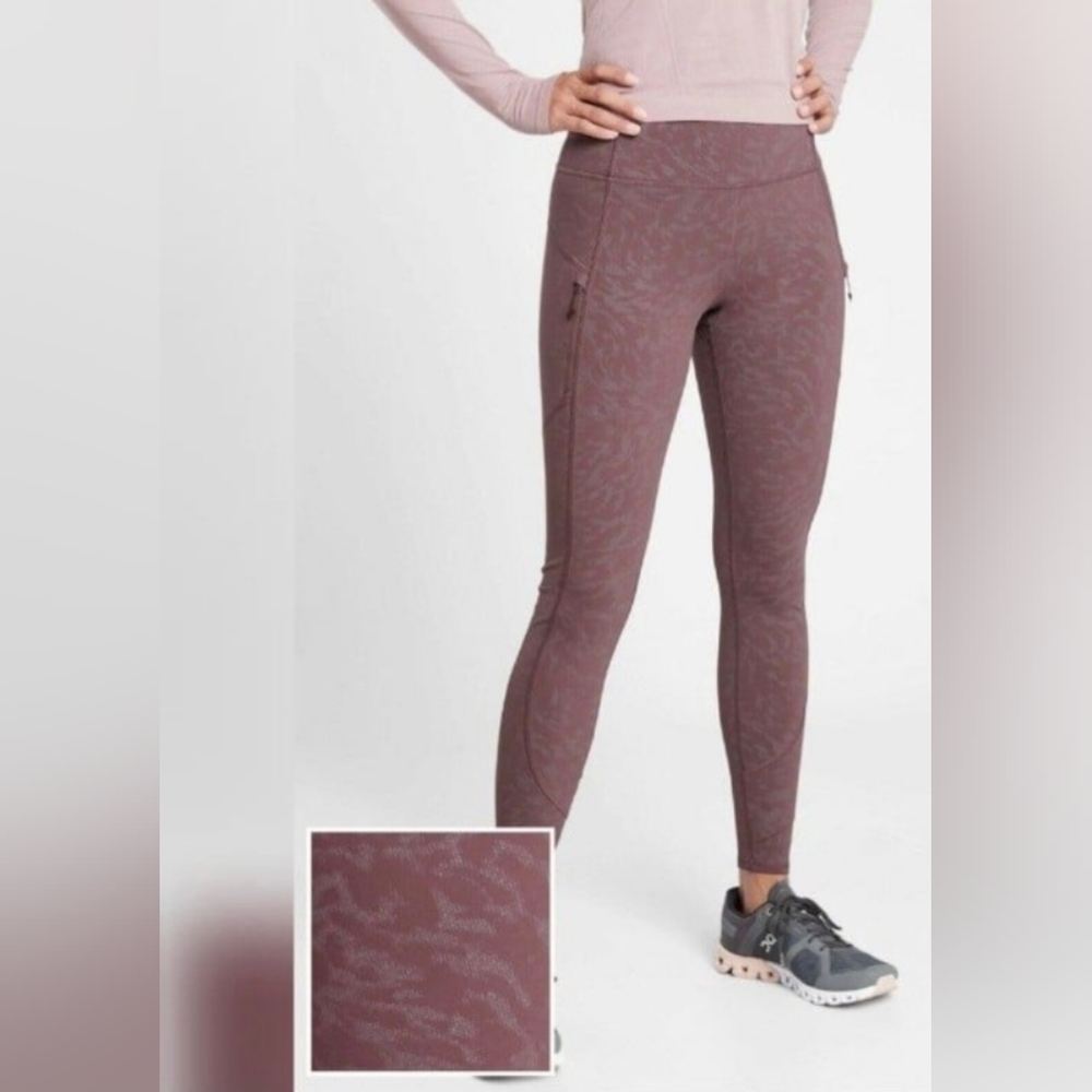 Athleta Rainier printed tight size XXS